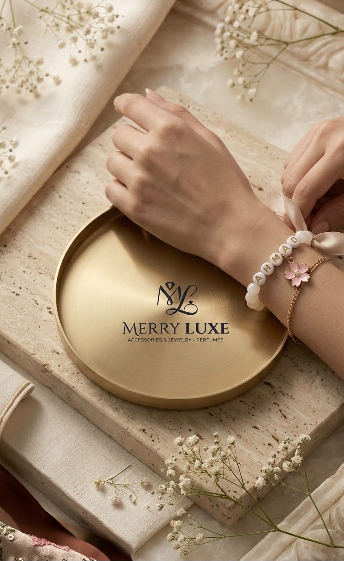 Custom Beaded Name Bracelet